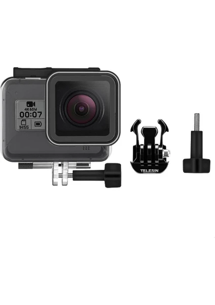 GoPro Hero 8 Black Kamera için 45 Metre Su Geçirmez Kap