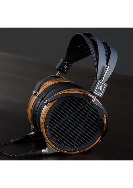 Lcd-3 Kulak Üstü | Arkası Açık Kulaklık | Zebrano Ahşap Yüzükler