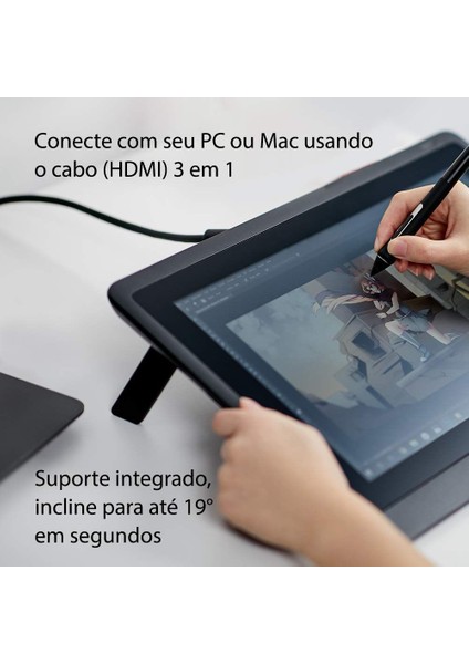 Cintiq 16 FHD 8192 Seviye 5080 lpi Grafik Tablet (DTK1660)