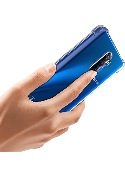 Oppo Reno 2F Anti-Drop Darbe Emici Silikon Kılıf AL-31734 Şeffaf