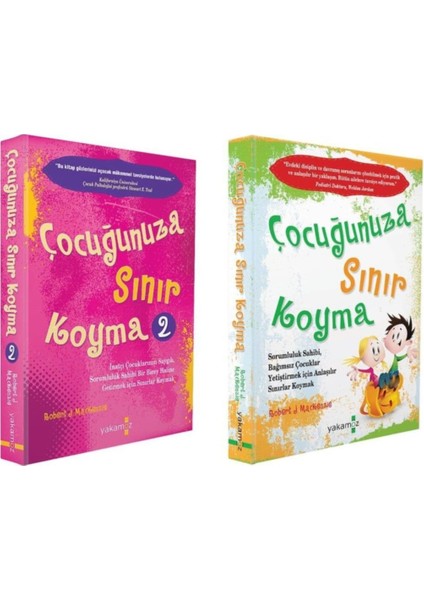 Çocuğunuza Sınır Koyma Seti 2 Kitap - Robert J. Mackenzie