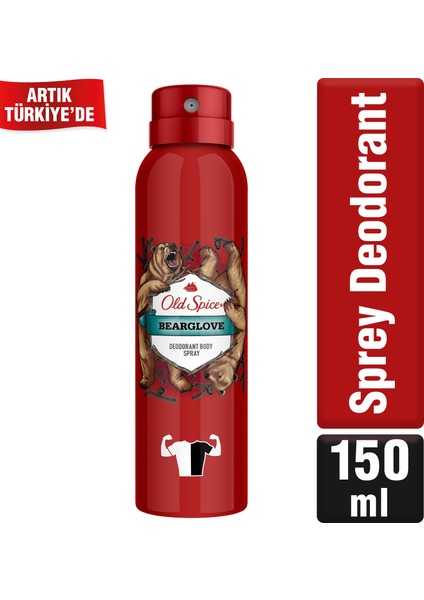 Sprey Deodorant 150 ml Bearglove