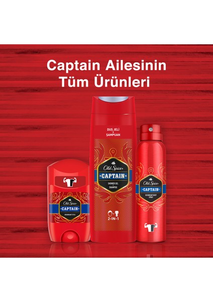 Old Spice Duş Jeli & Şampuan 50 ml  Captain