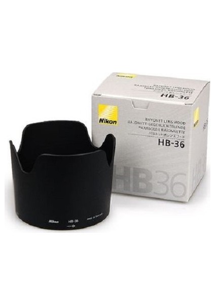 Hb-36 Lens Hood - Parasoley 70-300 mm Vr Uyumlu (Distribütör Garantili)