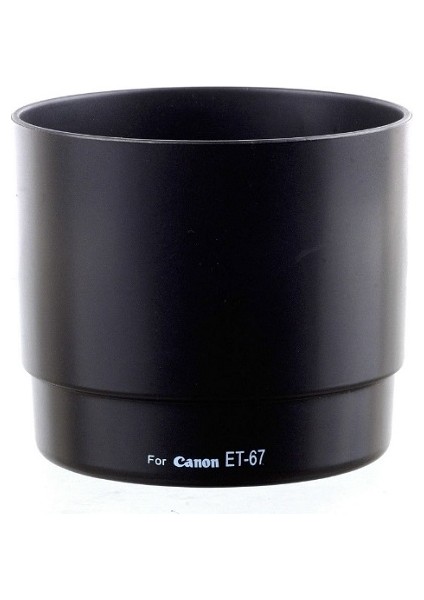 Canon Et-67 Parasoley 100 mm F2.8l Usm Makro Lens Uyumlu