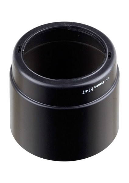 Canon Et-67 Parasoley 100 mm F2.8l Usm Makro Lens Uyumlu