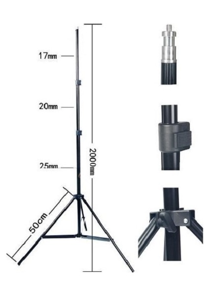 Işık Ayağı Light Stand 200 cm modelleri