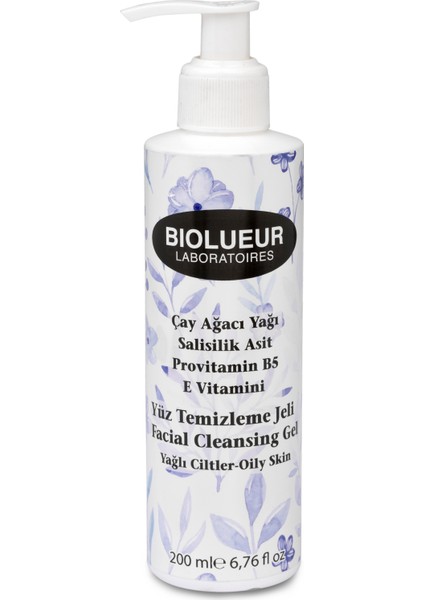 Yüz Temizleme Jeli-Yağlı Ciltler 200 ml