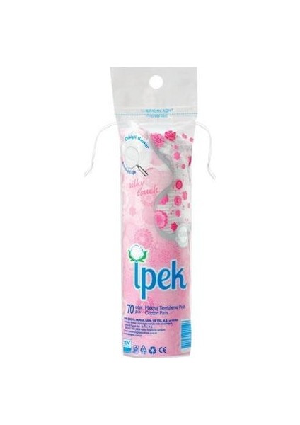 Ipek Makyaj Temizleme Pamuğu 70'li 10 Paket