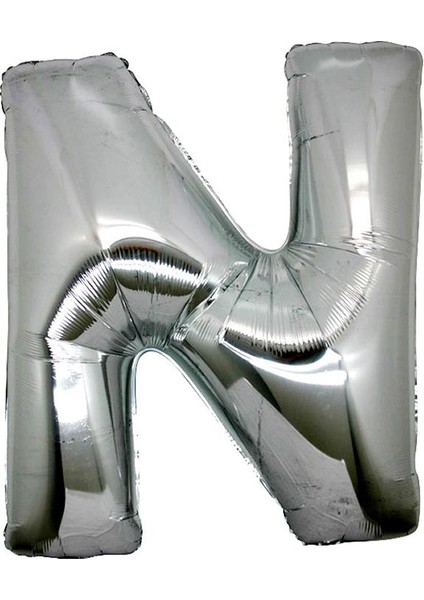Folyo Balon Harf N Gümüş 16