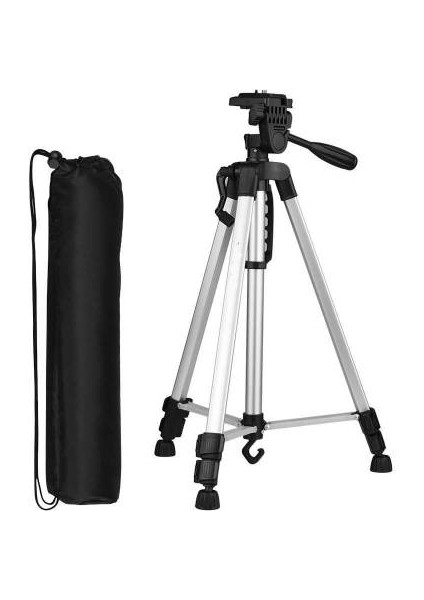 135 cm Profesyonel Başlangıcı Tripod + Telefon Tutucu