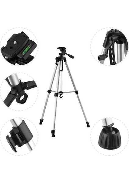 135 cm Profesyonel Başlangıcı Tripod + Telefon Tutucu modelleri