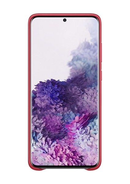 Galaxy S20 Plus Deri Kılıf Kırmızı EF-VG985LREGWW