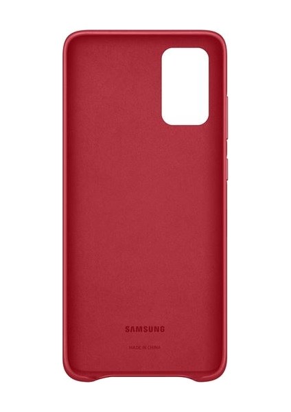 Galaxy S20 Plus Deri Kılıf Kırmızı EF-VG985LREGWW