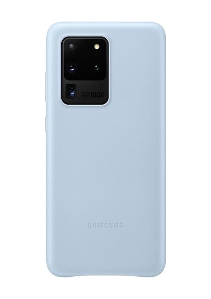 Galaxy S20 Ultra Deri Kılıf Mavi EF-VG988LLEGWW