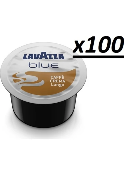 Blue Caffe Crema Lungo 100 Lü Kapsül