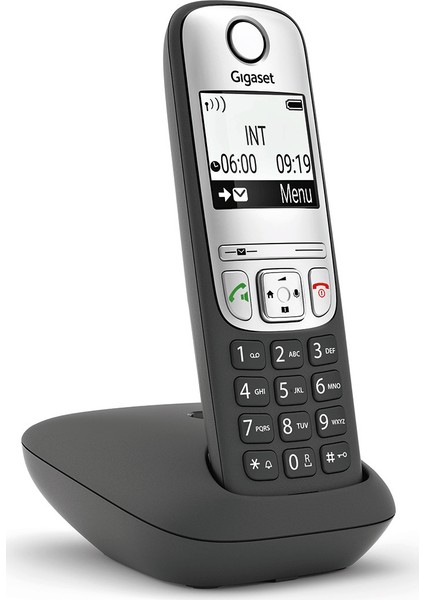 A690 Kablosuz LCD Ekranlı Telefon Siyah