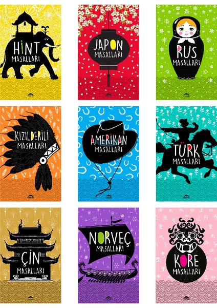 Maya Dünya Masalları Set 1 - 9 Kitap