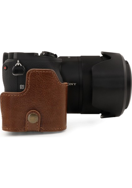 Sony Alpha A6600 (18-135mm) Gerçek Deri Kamera Çantası fırsatları