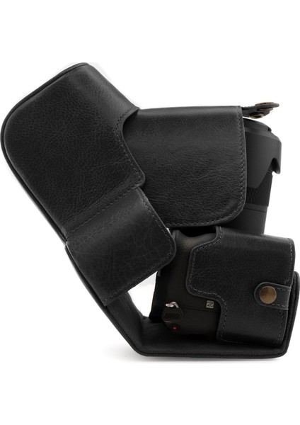 Sony Alpha A6600 (18-135mm) Gerçek Deri Kamera Çantası fiyatları