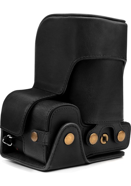 Sony Alpha A6600 (18-135mm) Suni Deri Kamera Çantası indirimleri