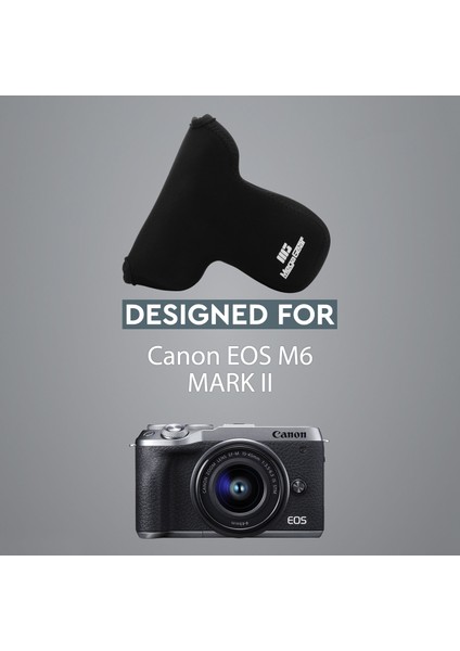 Mg 1761 Neopren Kamera Kılıfı Canon Eos M6 Mark Iı (18-150MM) ile Uyumlu fırsatları
