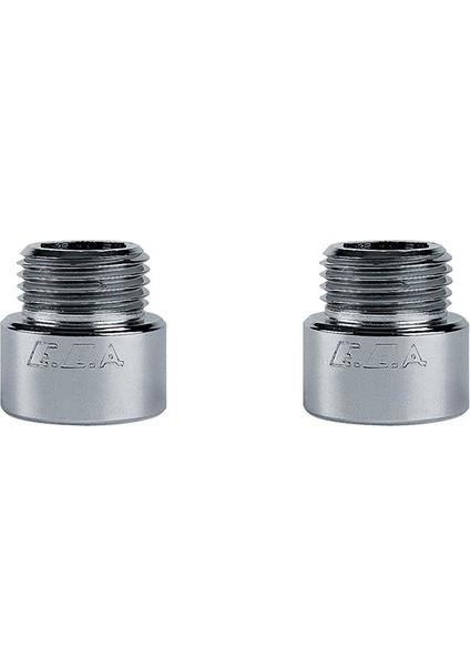 Eca 1/2 1,5cm Krom Uzatma Musluk Uzatma 2'li Paket 102134014