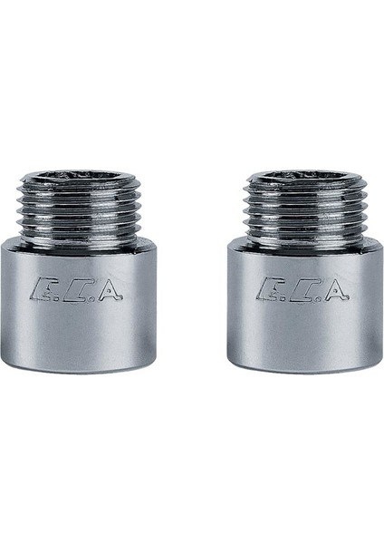 Eca 1/2 2cm Krom Uzatma (Musluk Uzatma) 2'li Paket 102134015