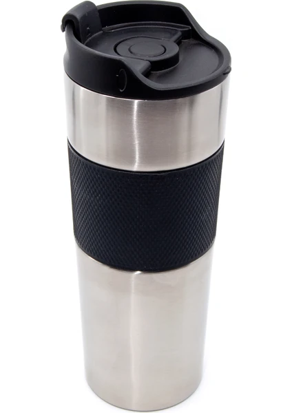 French Press Termos Gümüş 500 ml