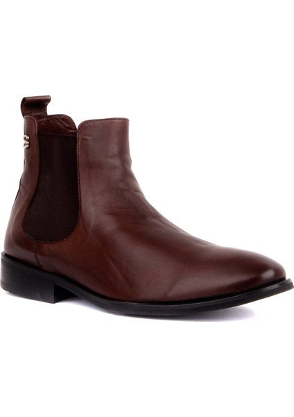 Kahverengi Deri Erkek Chelsea Bot fiyatları