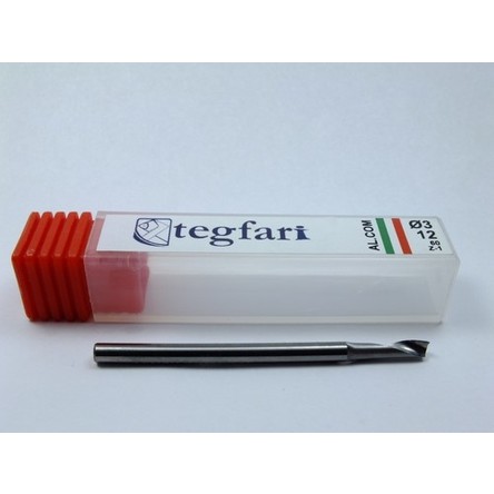 Tegfari 8X15mm Cnc Karbür Tungsten Freze Ucu- Alüminyum Kompozit