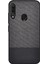 Huawei Honor 9X - 9X Pro Fabrik Serisi Kumaş/Deri Desen Kılıf Siyah 1