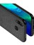 Huawei Honor 9X - 9X Pro Fabrik Serisi Kumaş/Deri Desen Kılıf Siyah 3