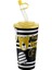 AP-9128 Ayıcık Desenli Pipetli Kahve Bardağı 650 ml 1