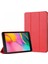 Samsung Galaxy Tab A 8'' T290 Smart Case ve Arka Kılıf Kırmızı 1