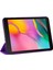 Samsung Galaxy Tab A 8'' T290 Smart Case ve Arka Kılıf Mor 2