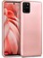 Matte Silicone Samsung Galaxy A91 Kılıf Rose Gold 2