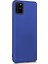 Matte Silicone Samsung Galaxy A91 Kılıf Lacivert 1