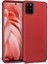 Matte Silicone Samsung Galaxy A91 Kılıf Kırmızı 2