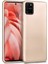 Matte Silicone Samsung Galaxy A91 Kılıf Gold 2
