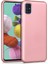 Matte Silicone Samsung Galaxy A51 Kılıf Rose Gold 2
