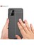 Samsung Galaxy A71 Kılıf Deri Dokulu Silikon Kırmızı 4