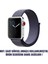 Apple Watch Uyumlu Series 4 44mm Hasırlı Kordon Woven Sport Loop Lacivert 2