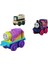 Thomas Mini Serisi Tekli Oyuncak Trenler - 3'lü Set Mor-Pembe-Yeşil Tekerlek GBB49 2