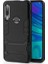 Huawei Honor 9X Global Alfa Serisi Armor Standlı Perfect Koruma Kılıf - Siyah 3