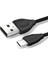 Micro USB Data ve Şarj Kablosu 1 mt Siyah 3