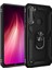 - Xiaomi Redmi Note 8 - Kılıf Yüzüklü Zırh Tank Vega Kapak - Siyah 1