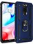 - Xiaomi Redmi 8 - Kılıf Yüzüklü Zırh Tank Vega Kapak - Mavi - T11033 1