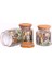 Bambu Kapaklı 3 Lü Cam Kavanoz 700 ml 1