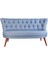 Richland Loveseat Ikili Kanape Indigo Mavi 2